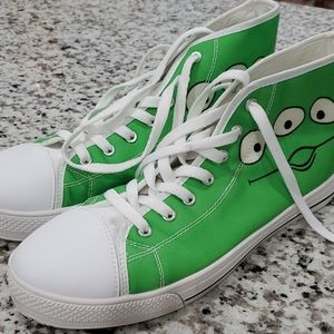 Toy Story Green Alien Hightop Sneakers